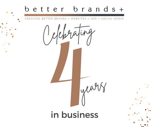 celebrating 4 years in business